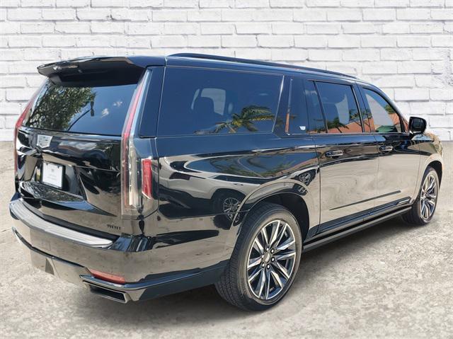 used 2021 Cadillac Escalade ESV car, priced at $65,727
