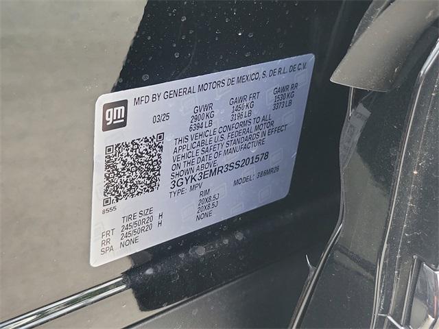 new 2025 Cadillac OPTIQ car, priced at $54,990