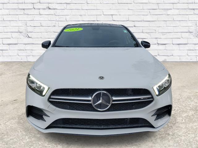 used 2021 Mercedes-Benz AMG A 35 car, priced at $31,428
