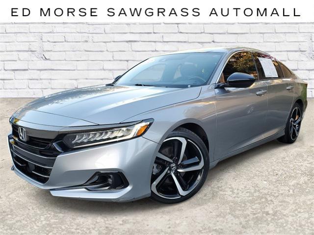 used 2022 Honda Accord car, priced at $24,499