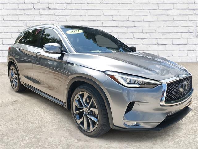 used 2021 INFINITI QX50 car, priced at $27,250