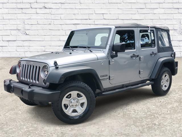 used 2017 Jeep Wrangler Unlimited car, priced at $18,369