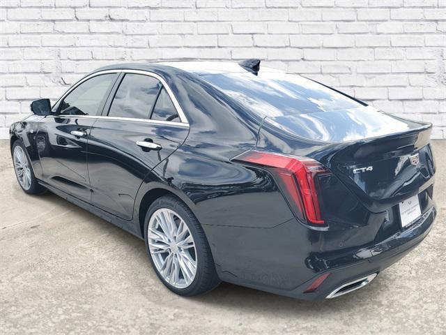 new 2025 Cadillac CT4 car, priced at $42,490