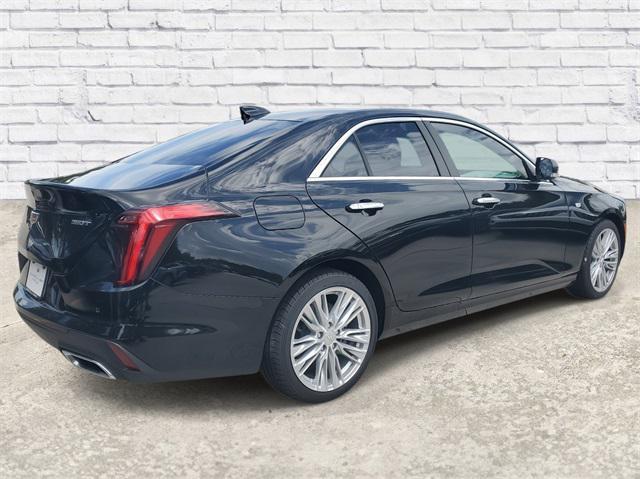 new 2025 Cadillac CT4 car, priced at $42,490