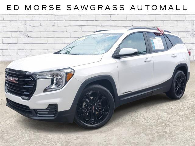 used 2022 GMC Terrain car, priced at $21,425