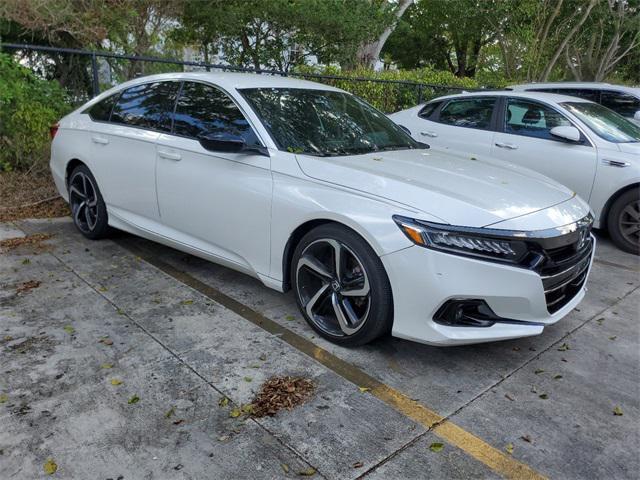 used 2022 Honda Accord car, priced at $23,499