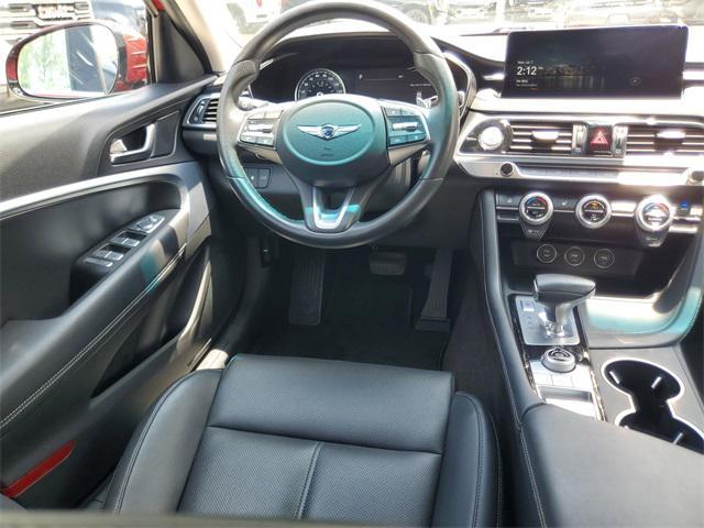 used 2023 Genesis G70 car, priced at $25,895