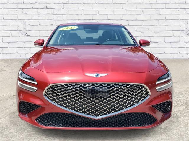 used 2023 Genesis G70 car, priced at $25,895