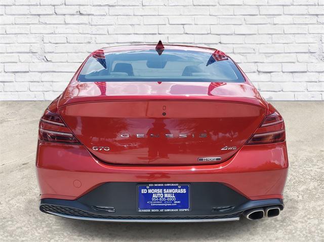 used 2023 Genesis G70 car, priced at $25,895