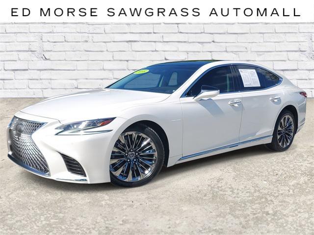 used 2018 Lexus LS 500 car, priced at $38,995