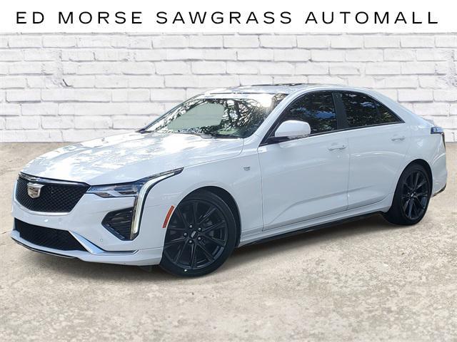 used 2024 Cadillac CT4 car, priced at $34,699