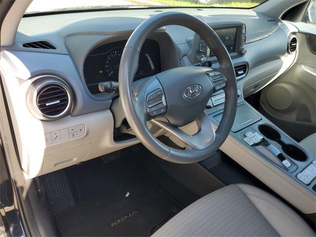 used 2021 Hyundai Kona EV car, priced at $15,650