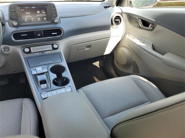 used 2021 Hyundai Kona EV car, priced at $15,650