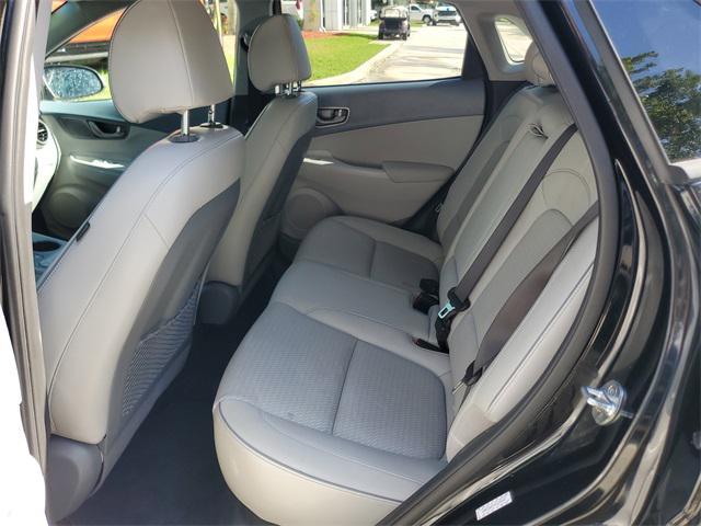 used 2021 Hyundai Kona EV car, priced at $15,650