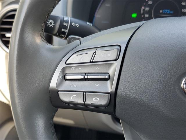 used 2021 Hyundai Kona EV car, priced at $15,650
