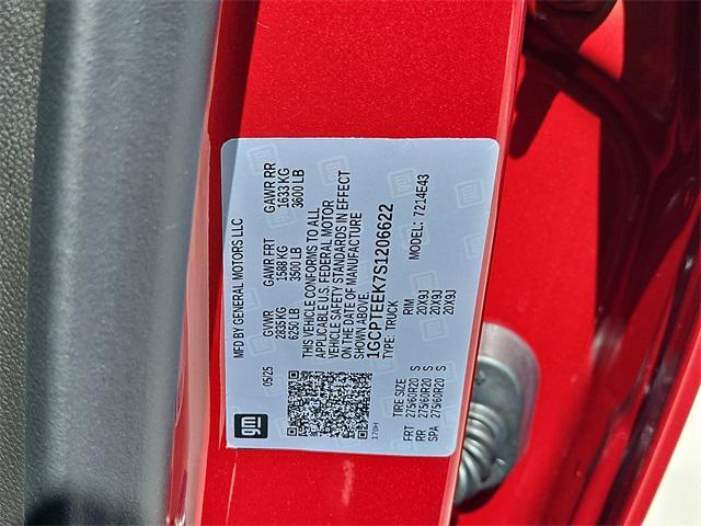 new 2025 Chevrolet Colorado car, priced at $44,650
