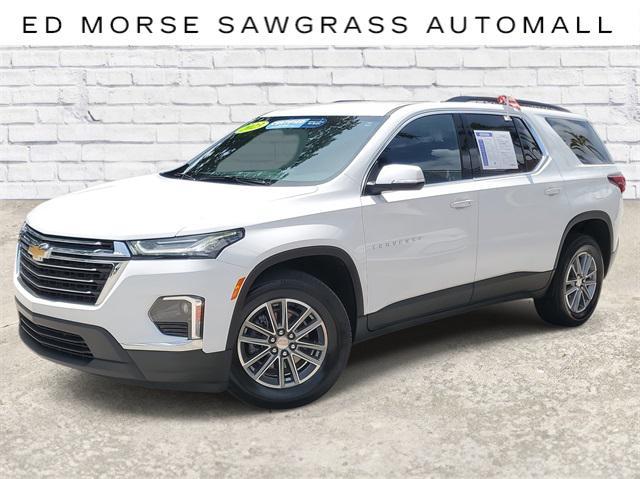 used 2023 Chevrolet Traverse car, priced at $31,450