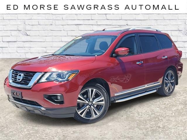 used 2019 Nissan Pathfinder car, priced at $22,899