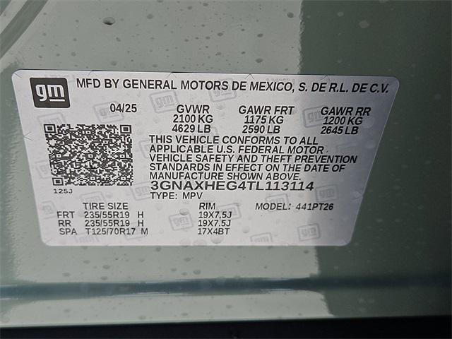 new 2026 Chevrolet Equinox car, priced at $31,040