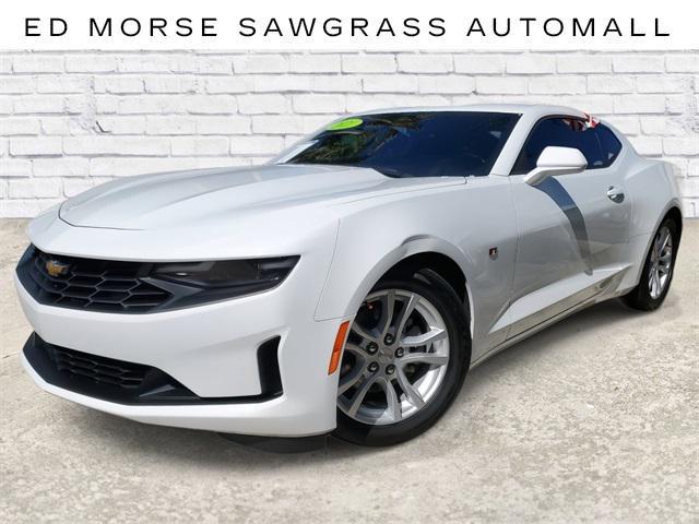 used 2021 Chevrolet Camaro car, priced at $19,799