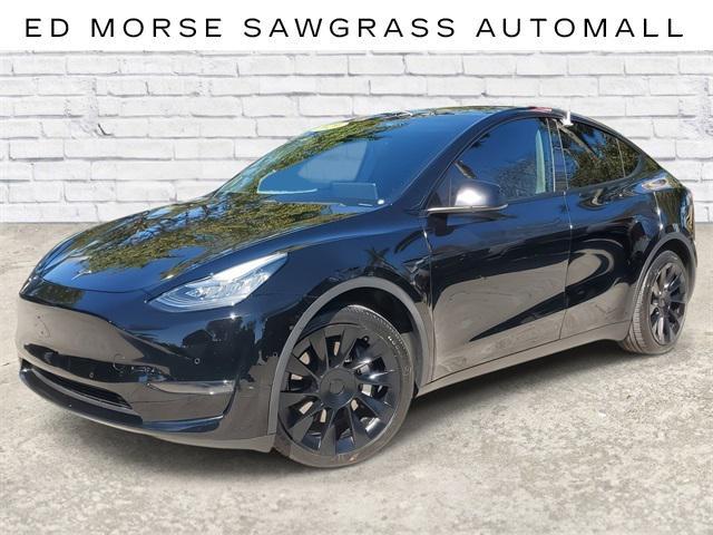 used 2020 Tesla Model Y car, priced at $27,995