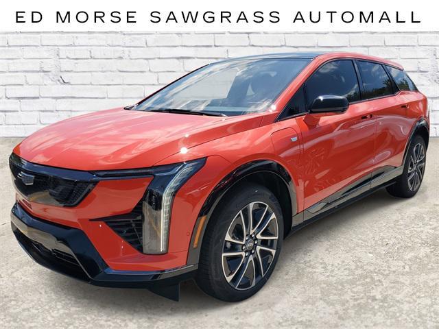 new 2025 Cadillac OPTIQ car, priced at $55,914