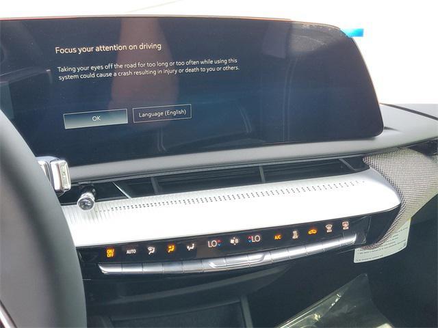 new 2025 Cadillac OPTIQ car, priced at $55,914