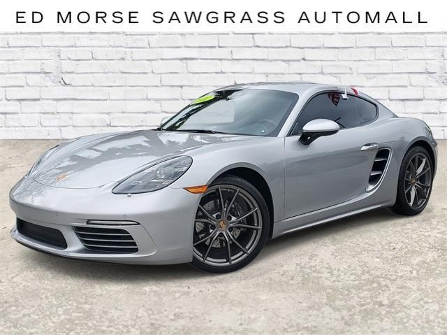 used 2022 Porsche 718 Cayman car, priced at $67,599
