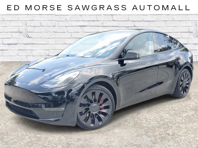 used 2023 Tesla Model Y car, priced at $32,985