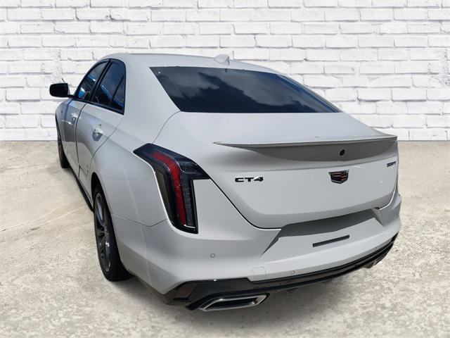 new 2025 Cadillac CT4 car, priced at $42,490