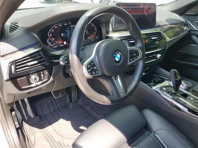 used 2022 BMW M550 car, priced at $47,995