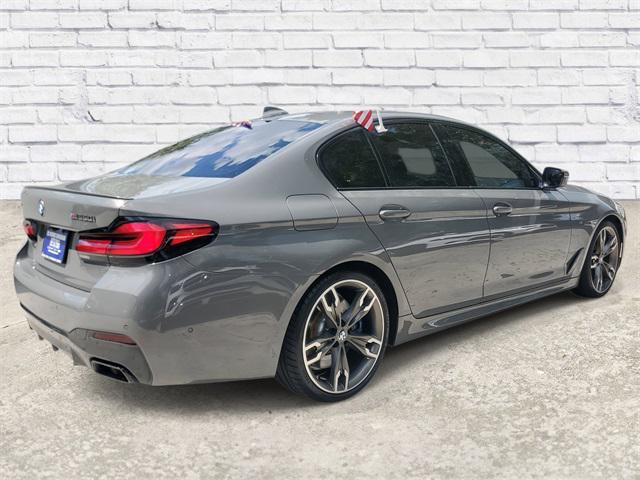 used 2022 BMW M550 car, priced at $47,995