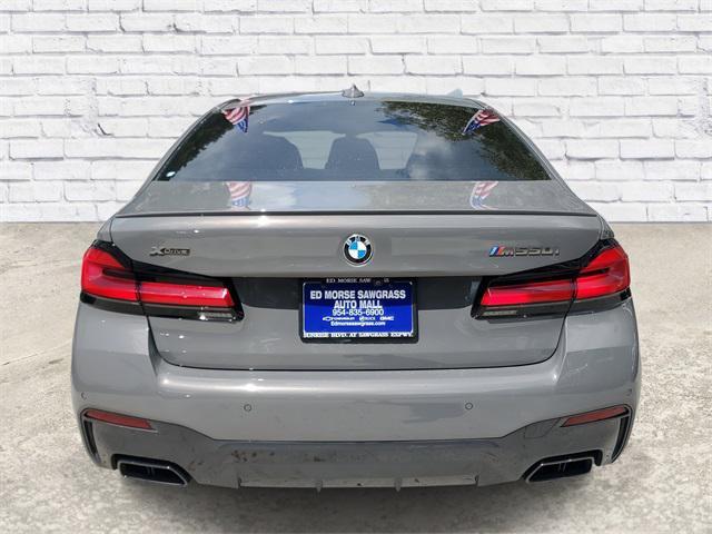 used 2022 BMW M550 car, priced at $47,995