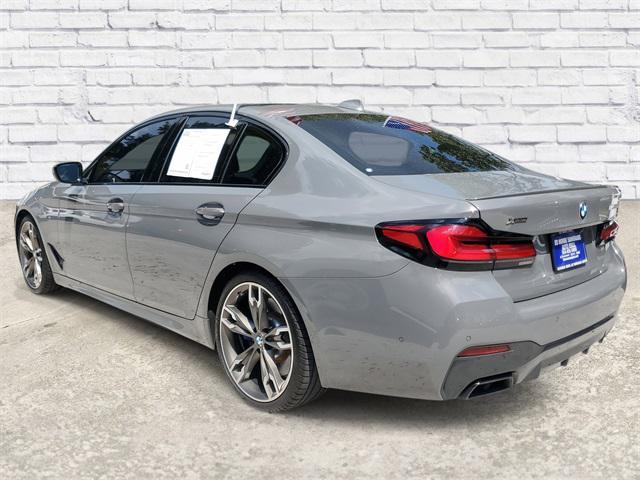 used 2022 BMW M550 car, priced at $47,995