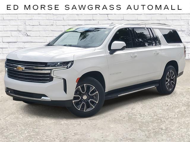 used 2021 Chevrolet Suburban car, priced at $44,987