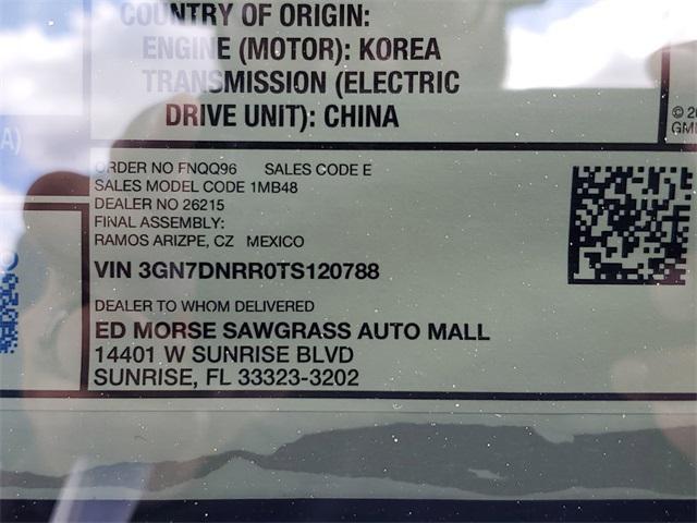 new 2026 Chevrolet Equinox EV car, priced at $40,570