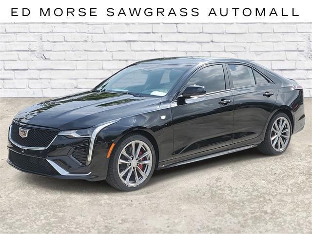 new 2026 Cadillac CT4 car, priced at $47,745