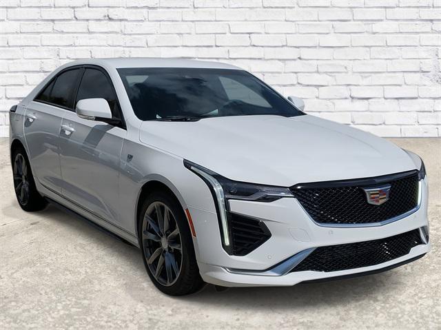 new 2025 Cadillac CT4 car, priced at $44,290
