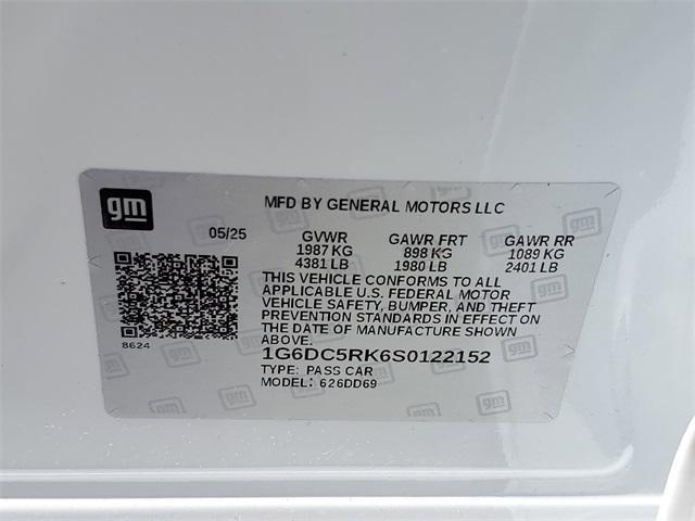 new 2025 Cadillac CT4 car, priced at $44,290