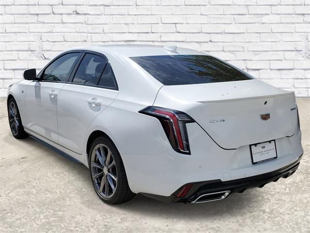 new 2025 Cadillac CT4 car, priced at $44,290