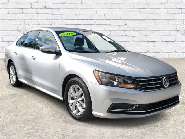 used 2018 Volkswagen Passat car, priced at $13,450