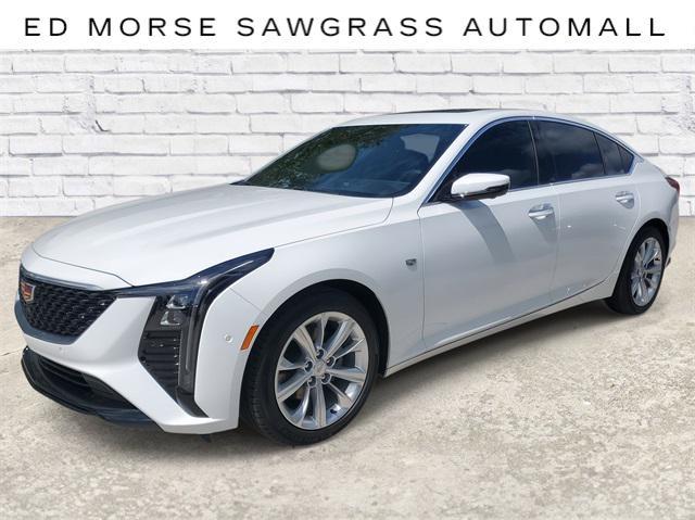 new 2025 Cadillac CT5 car, priced at $50,440