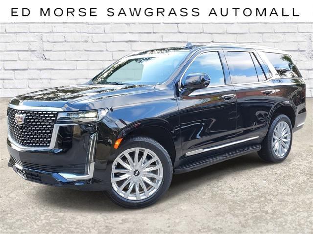 used 2022 Cadillac Escalade car, priced at $64,999