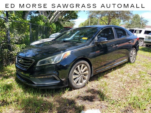 used 2015 Hyundai Sonata car, priced at $10,995