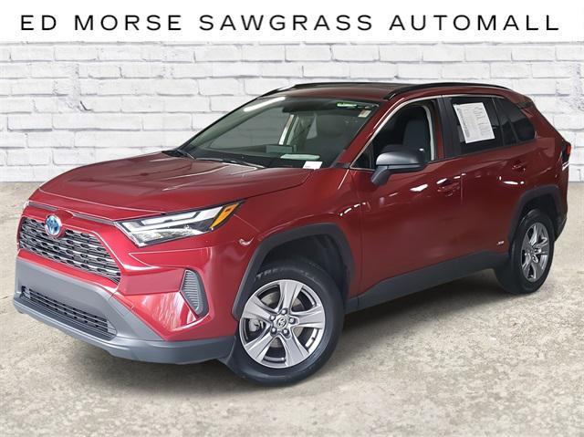 used 2023 Toyota RAV4 Hybrid car, priced at $27,465