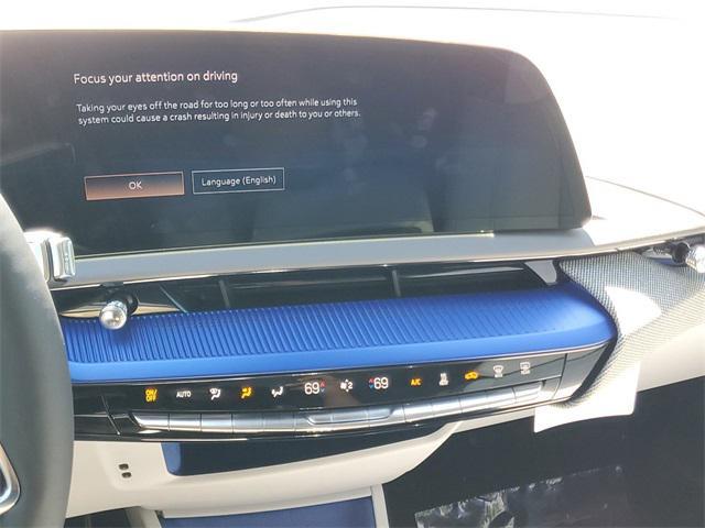 new 2025 Cadillac OPTIQ car, priced at $54,990
