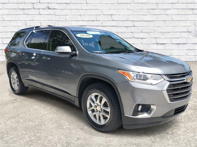 used 2020 Chevrolet Traverse car, priced at $17,929