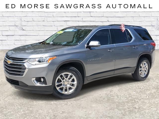 used 2020 Chevrolet Traverse car, priced at $17,929