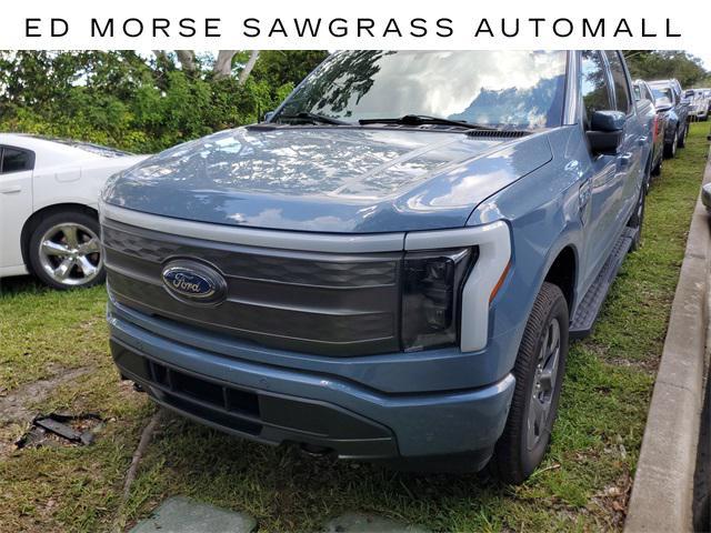 used 2023 Ford F-150 Lightning car, priced at $44,365