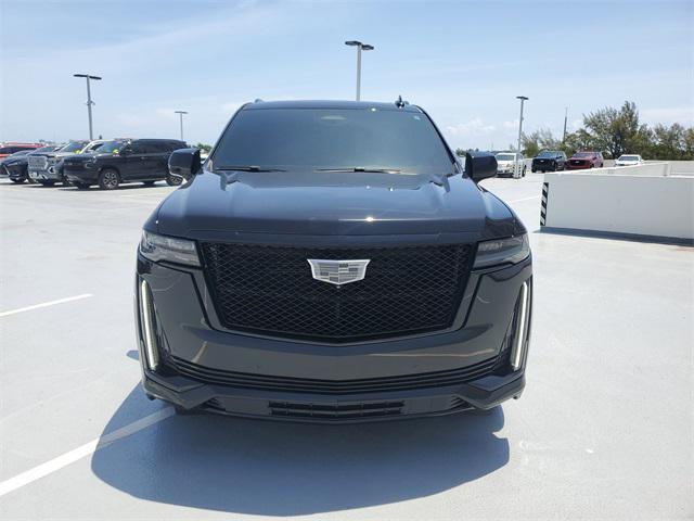 used 2023 Cadillac Escalade car, priced at $77,431